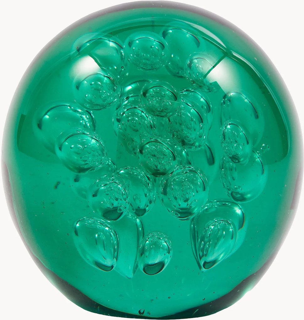 Objeto decorativo em vidro Bubble