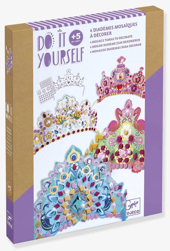 Kit criativo Como uma princesa Djeco  multicolor