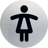 Etiquetas Autocolantes Wc Mulheres 297x210mm Durable de Sinalização