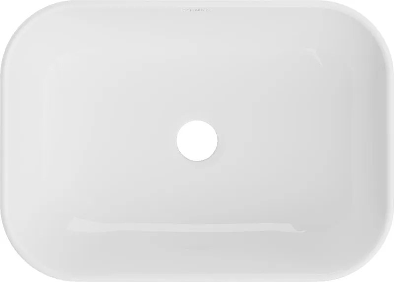Mexen Rita lava-louça de bancada 45 x 32 cm, branco - 21084500
