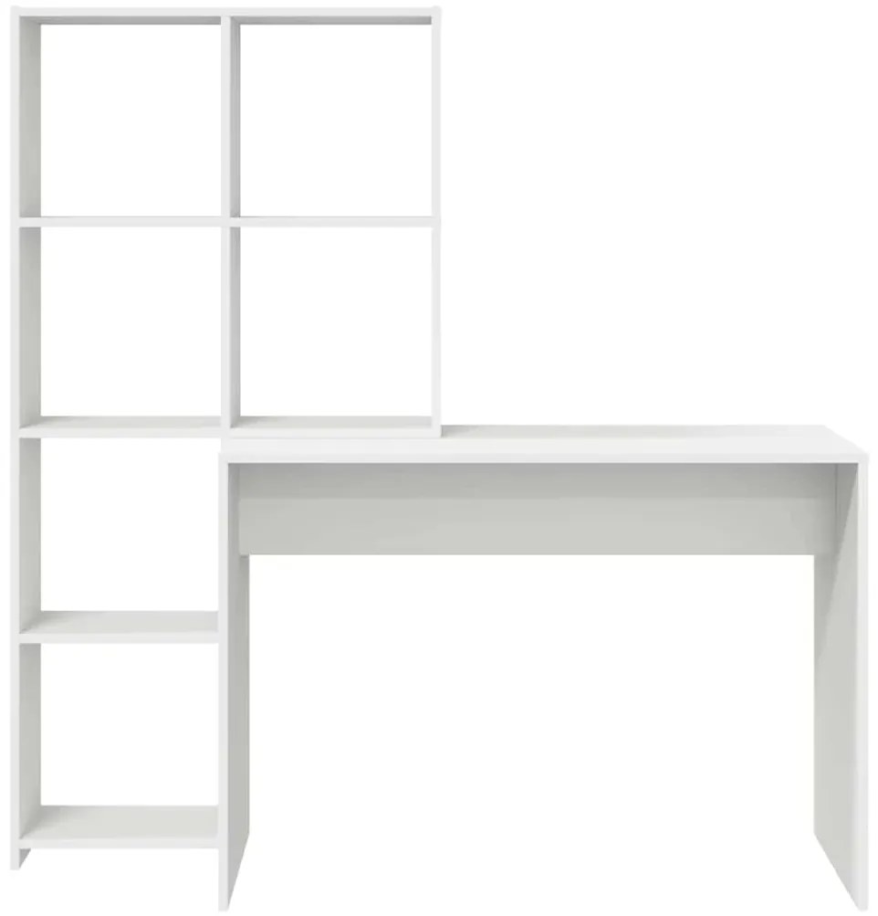 Mesa Branco 138.5 x 55 x 143 cm Madeira processada