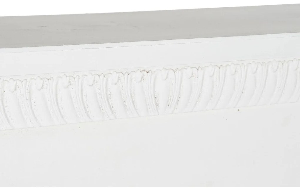 Frente de lareira DKD Home Decor 110 x 23 x 110 cm Abeto Madeira Alumínio