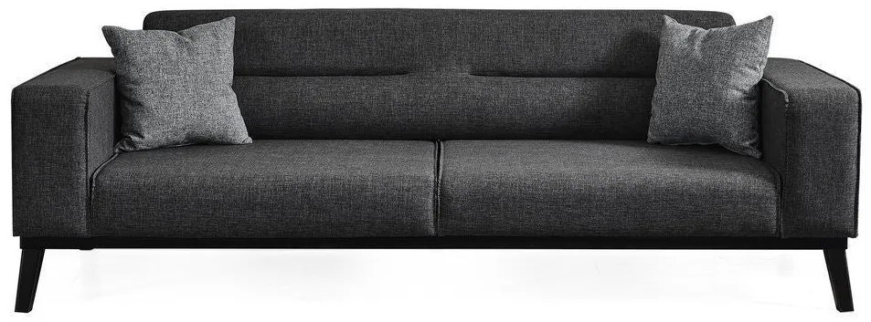 Sofá-cama de 3 Lugares Bali – Antracite – 222 cm x 92 cm x 74 cm