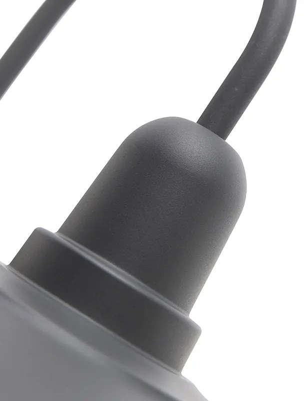Candeeiro de parede exterior moderno cinzento escuro IP44 sensor de movimento - Herman Moderno
