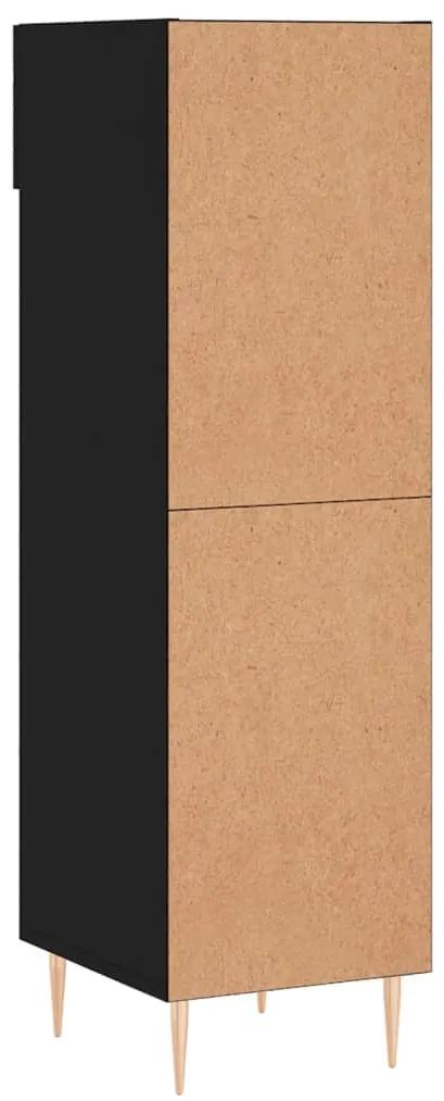 Sapateira 30x35x105 cm derivados de madeira preto