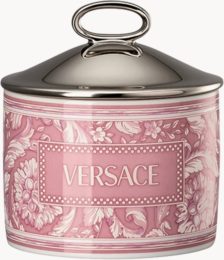 Vela em porcelana Barocco Rose