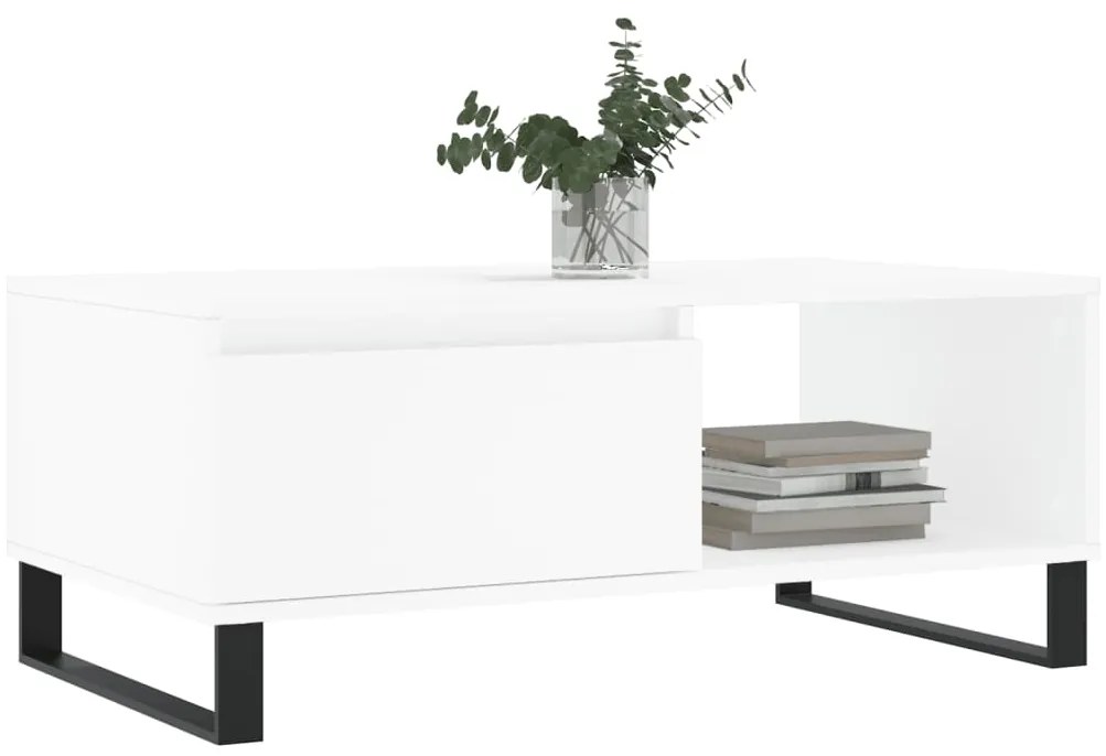 Mesa de centro 90x50x36,5 cm derivados de madeira branco
