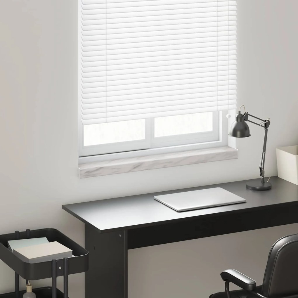 vidaXL Soleira de Janela Texto de Mármore -enure 80 x 10 x 4,5 cm PVC
