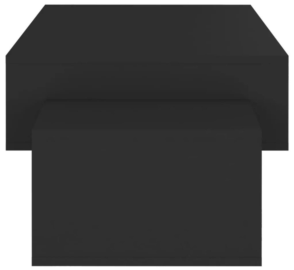 Mesa de centro 105x55x32 cm derivados de madeira preto