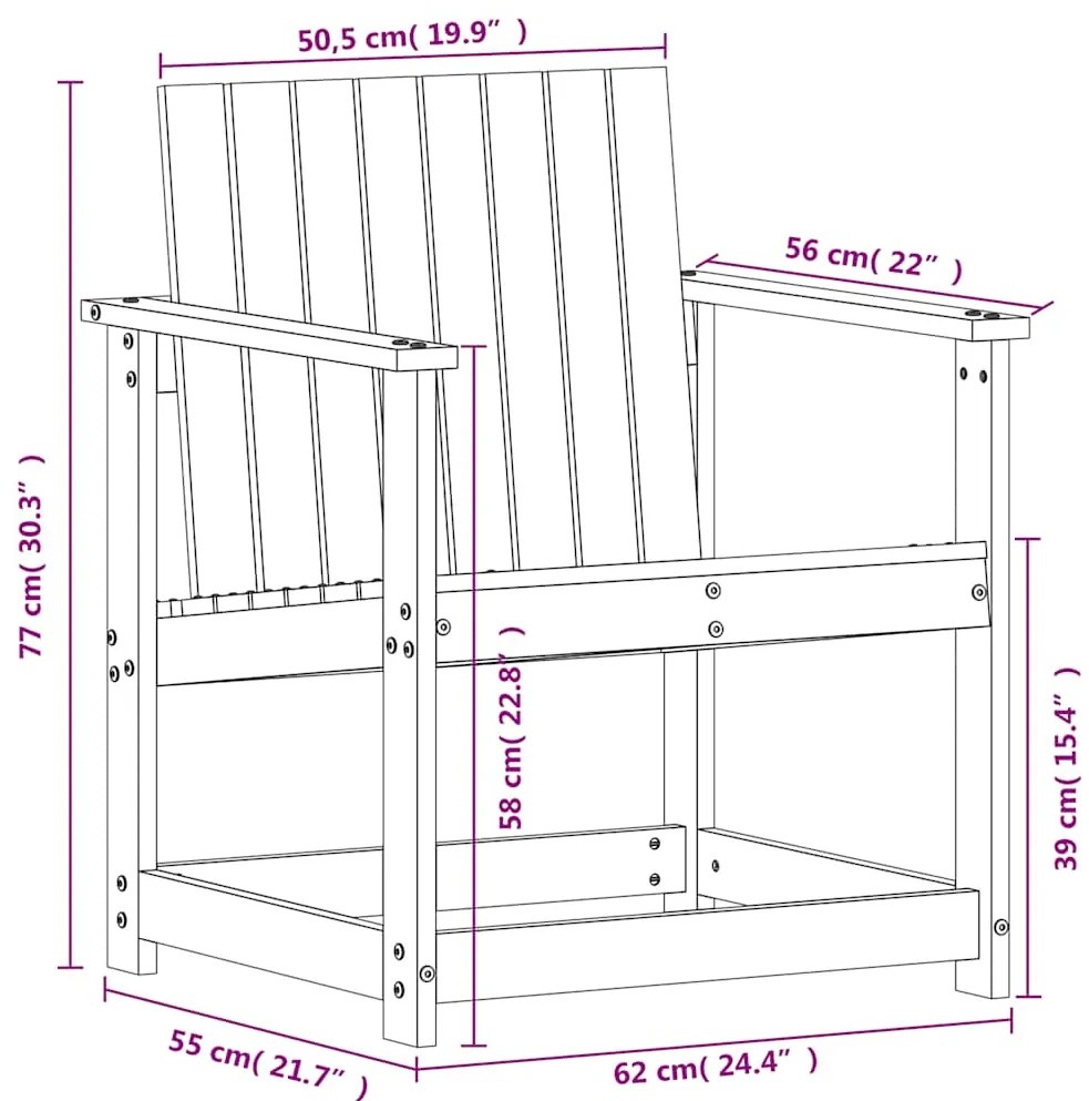 3 pcs conjunto lounge de jardim pinho maciço castanho-mel
