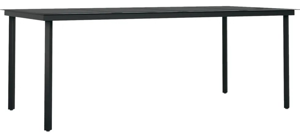 7 pcs conjunto de jantar p/ jardim c/ almofadões cinza e preto