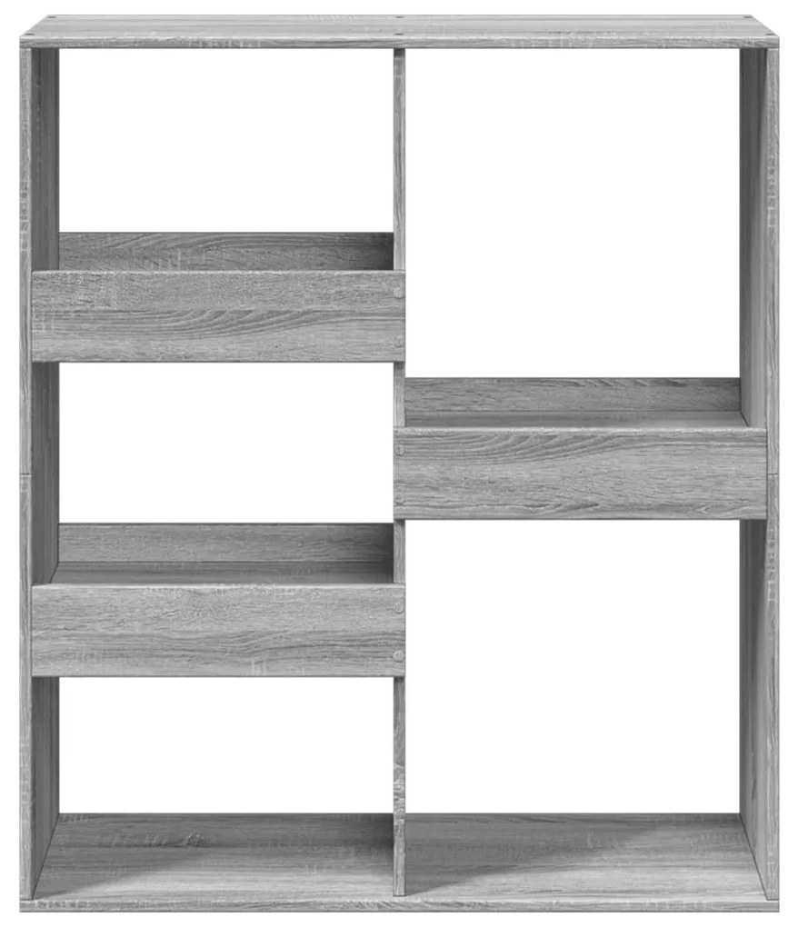 Estante/divisória 100x33x115 cm cor cinzento sonoma
