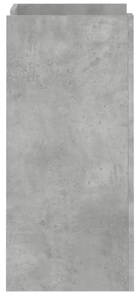 Aparador 45x35x75 cm derivados de madeira cinzento cimento