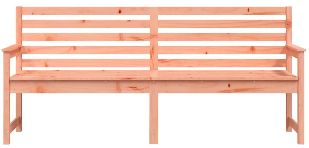 Banco de jardim 203,5x48x91,5 cm madeira de douglas maciça