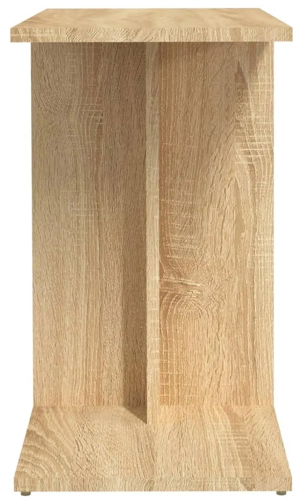 Mesa de apoio 50x30x50 cm contraplacado cor carvalho sonoma