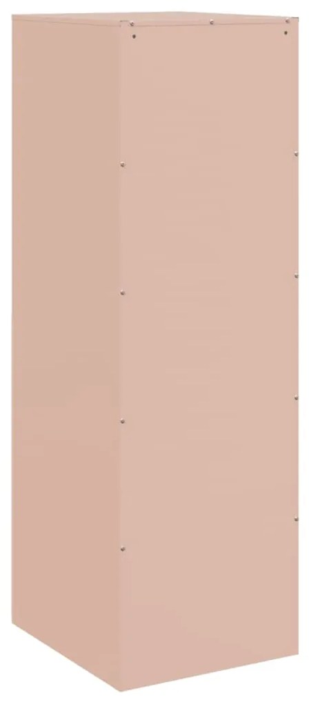 Aparador 34,5x39x107 cm aço rosa