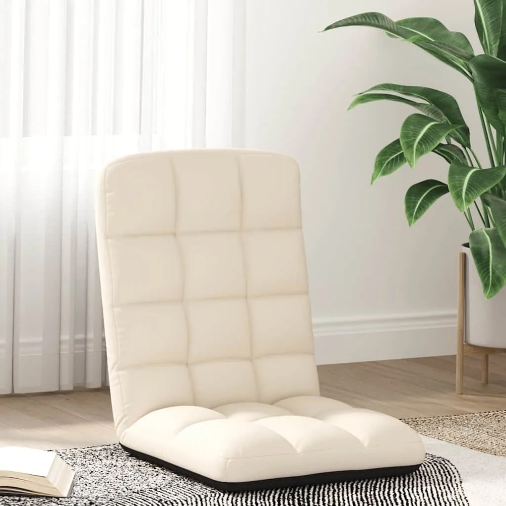 vidaXL Colchão dobrável 71x51x62 cm linho