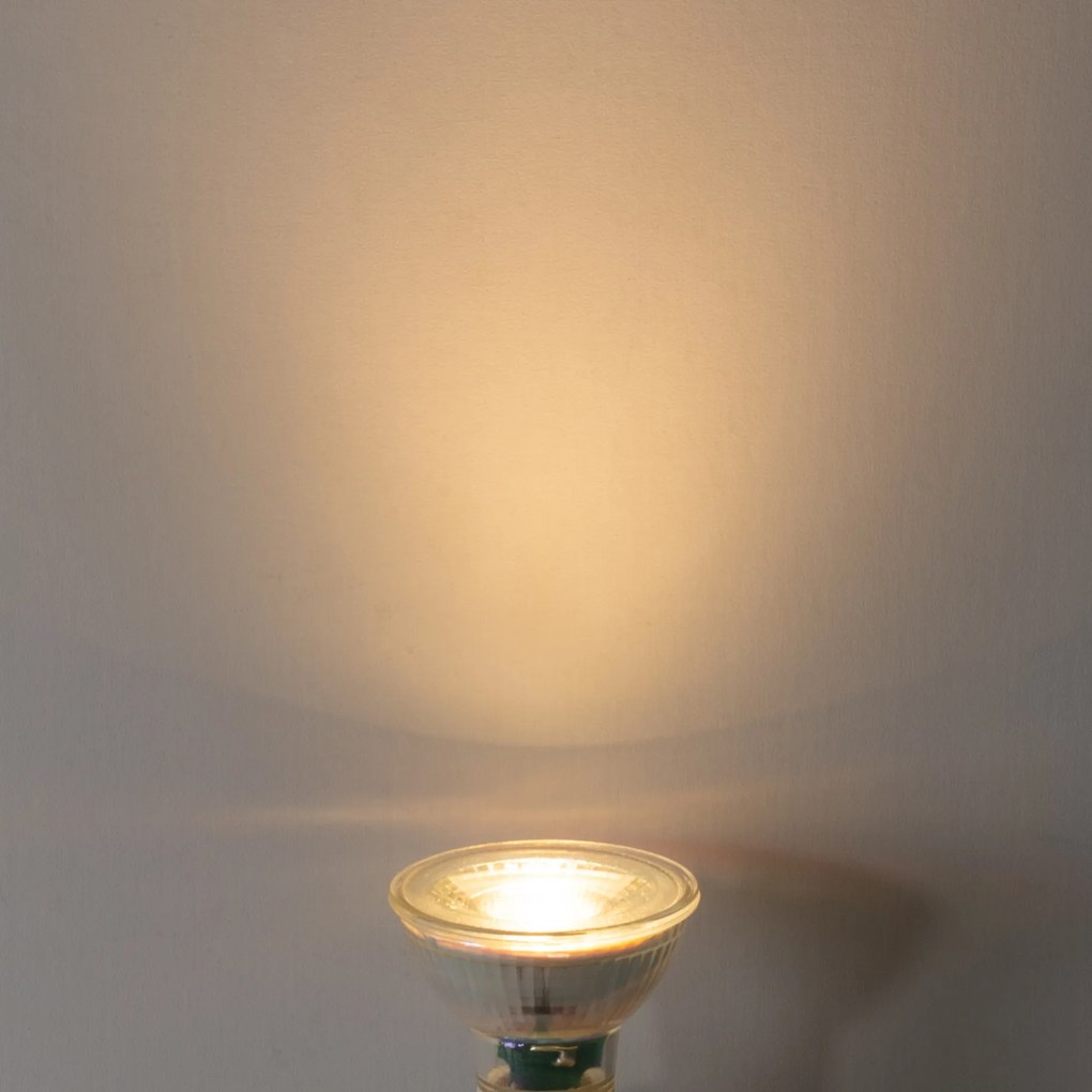 Conjunto de 5 Lâmpadas LED GU10 Reguláveis em 3 Níveis 7W 600 lm 2700K