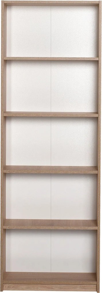 Estante “Nörda” — 64x26x182 cm — Design Moderno em Carvalho Sonomo com