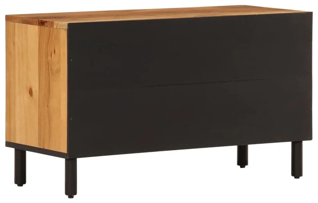 Móvel de TV 80x33x46 cm madeira de acácia maciça