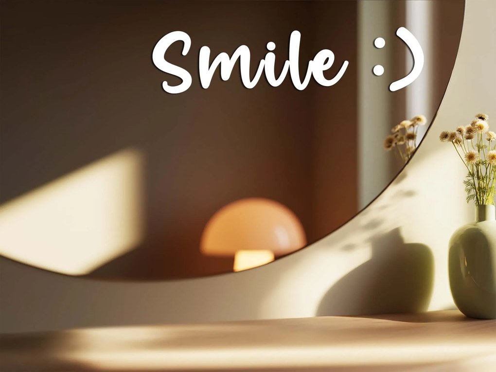 Autocolante para espelho S21 – Smile