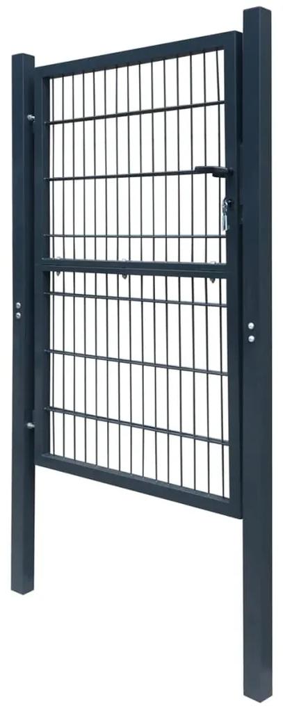 Portão de cerca (individual) 2D 106x230 cm antracite