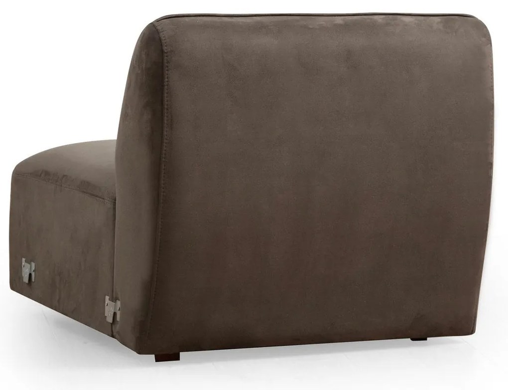 Sofá de Canto Mentis – Castanho – 376 cm x 108 cm x 79 cm