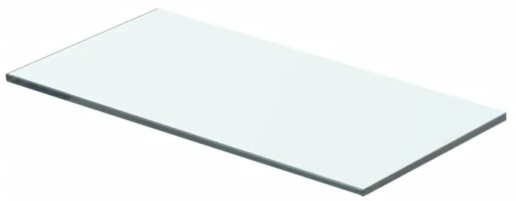 vidaXL Prateleira de vidro 40x15 cm transparente