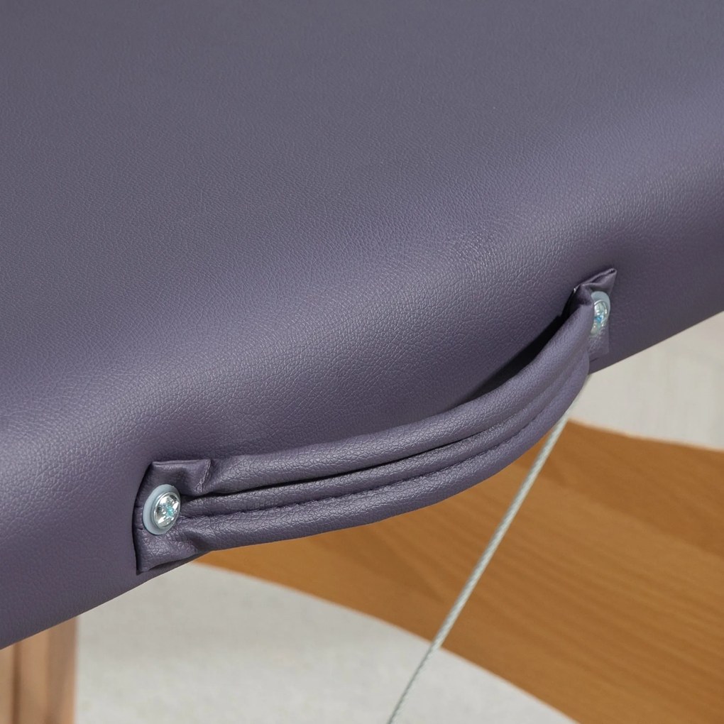Marquesa de Massagem Dobrável Mesa de Massagem Portátil com Apoio para