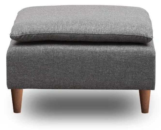 Tuffet Lungo – Cinzento Escuro – 75 cm x 46 cm x 75 cm