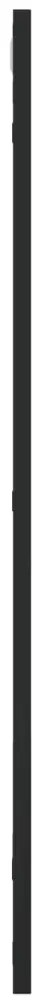 Espelho de parede retangular 50x80 cm ferro preto