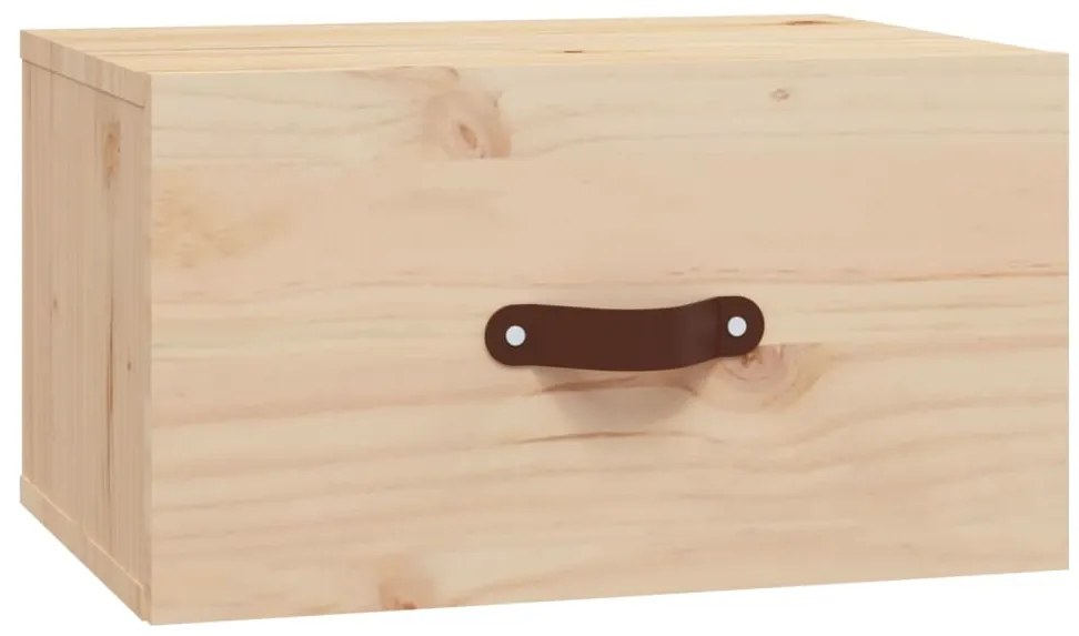 Mesas de cabeceira de parede 2 pcs 40x29,5x22 cm