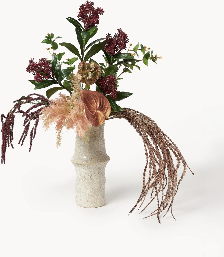 Ramo de flores artificiais Scarlet Letter