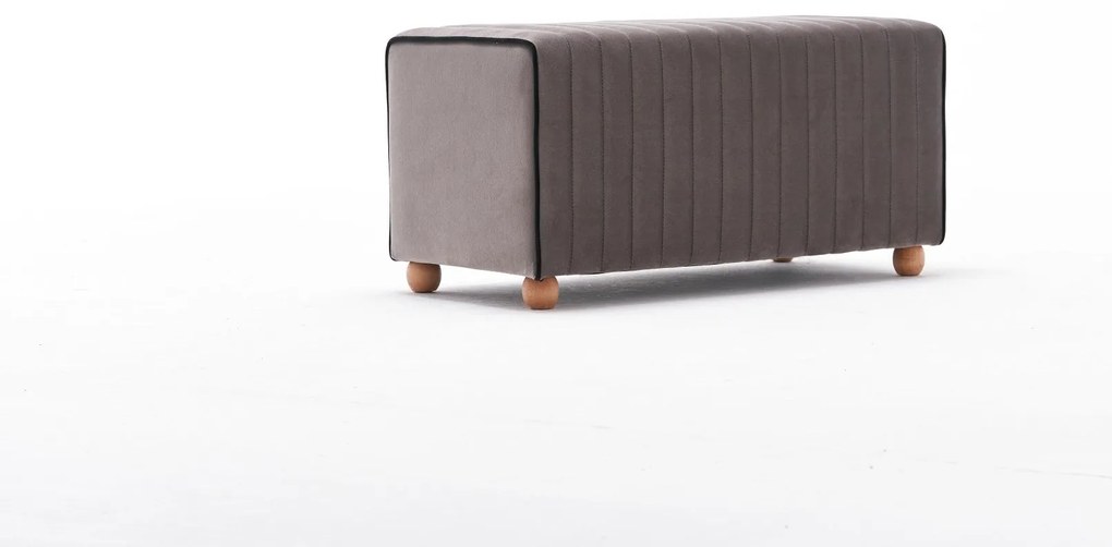 Pouffe Mabel – Mink – 80x40x40 cm