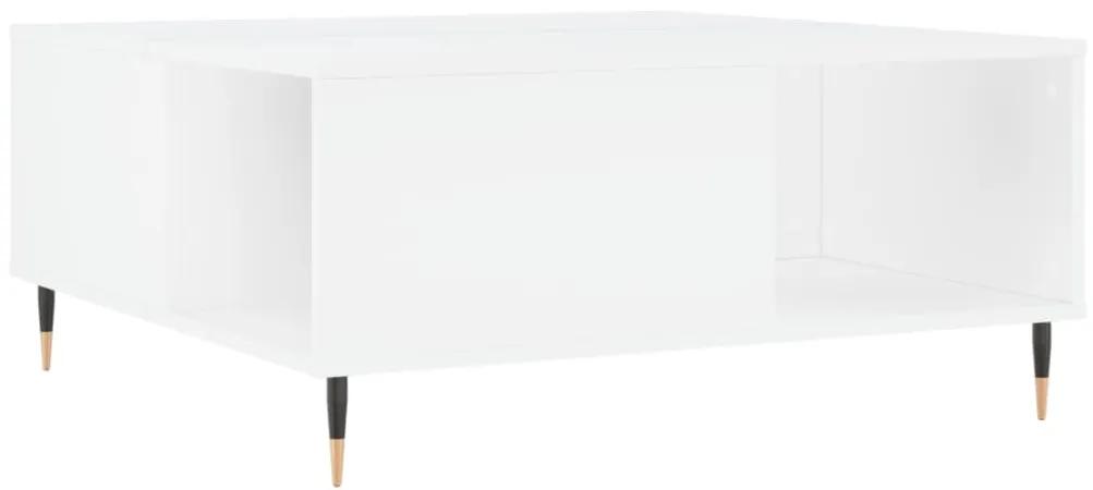 Mesa de centro 80x80x36,5 cm derivados de madeira branco