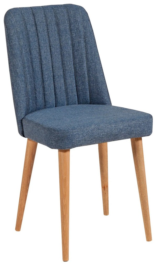 Conjunto de Mesa e Cadeiras Costa – Pinho Atlântico e Azul Marinho – M