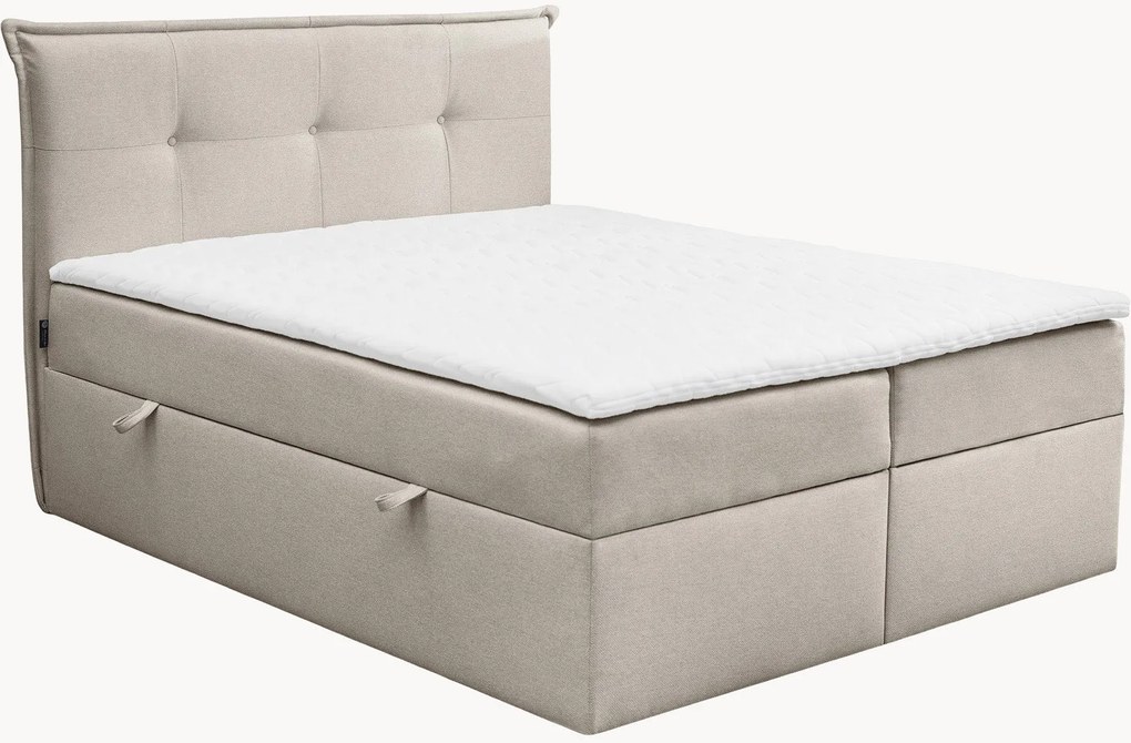 Cama divã artesanal com arrumação Cloud, H3