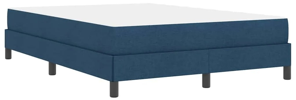 Cama Box Outros Azul 160 x 200 cm tecido