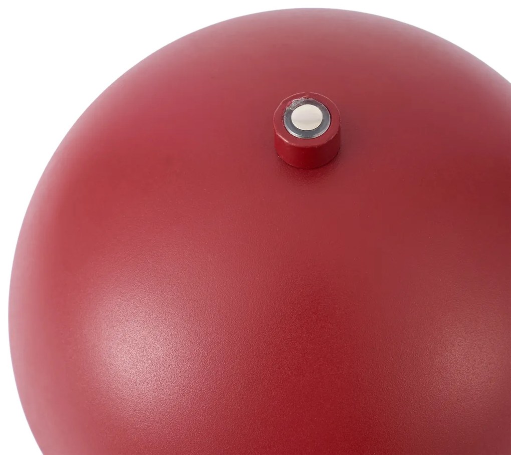 Candeeiro de Mesa Exterior Vermelho Escuro Incl. LED Regulável em 3 Níveis IP44 Recarregável - Keira Moderno