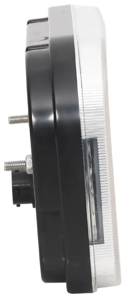 Farolins reboque 2 pcs 24x5x14,5 cm lâmpada LED 12V vermelho