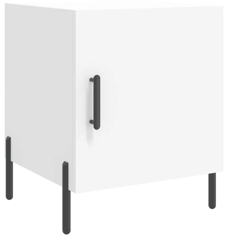 Mesa cabeceira 40x40x50 cm derivados de madeira branco