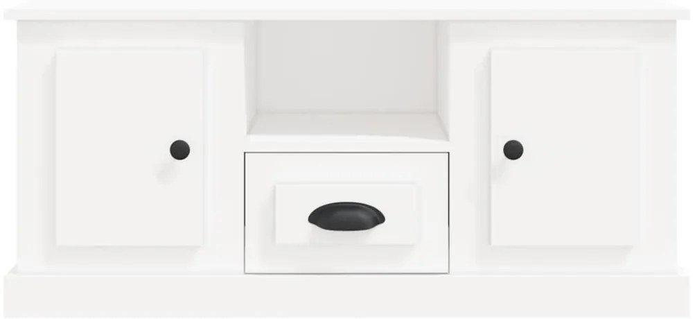 Móvel de TV 100x35,5x45 cm derivados de madeira branco