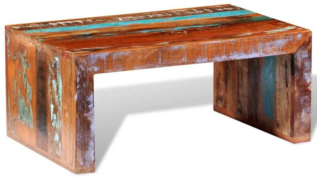 Mesa de centro, madeira reciclada