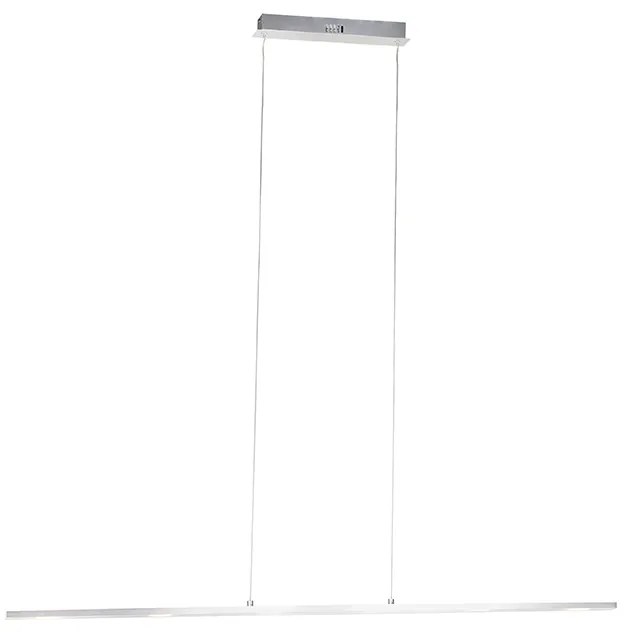 Candeeiro de suspensão design em aço com dimmer tátil incl. LED - Platinum Design,Moderno