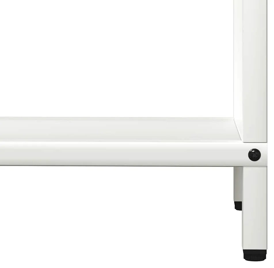Suporte para lenha 60x25x60 cm aço laminado a frio branco
