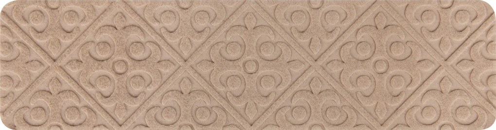 Conjunto de 15 Tapetes Antiderrapantes para Escadas, 76 x 20 cm, Impermeáveis, Bege