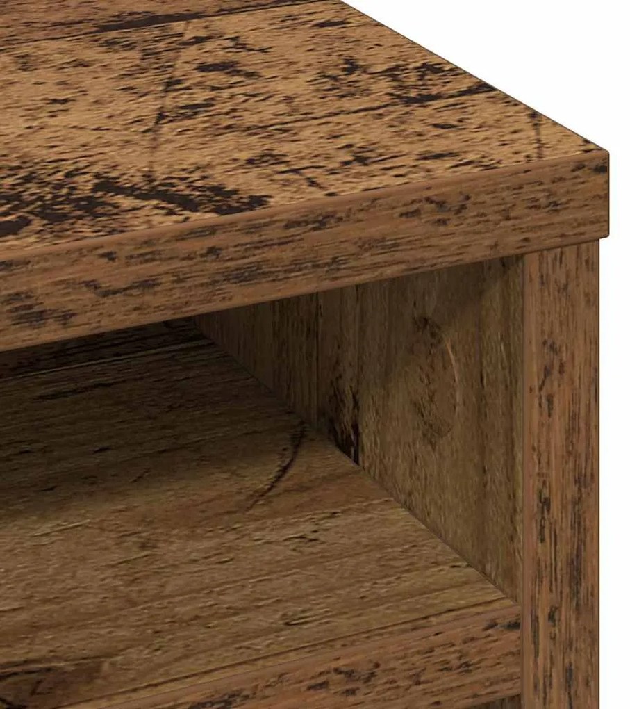 Organizador de Mesa Madeira Velha 36x26x29.5 cm Madeira de Engenharia