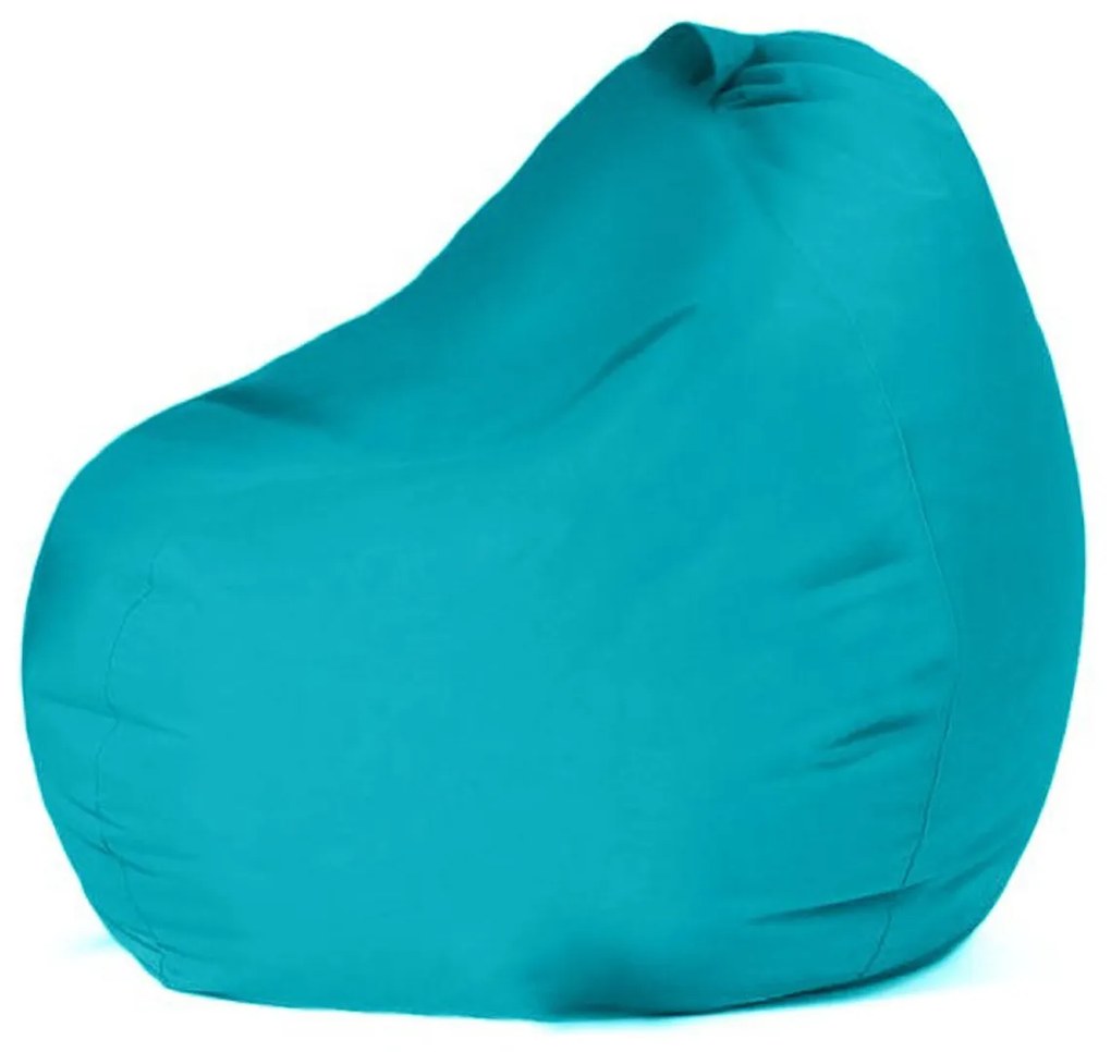Puff de Jardim Premium Kids – Turquesa – 60x60x25 cm | Tribo Home