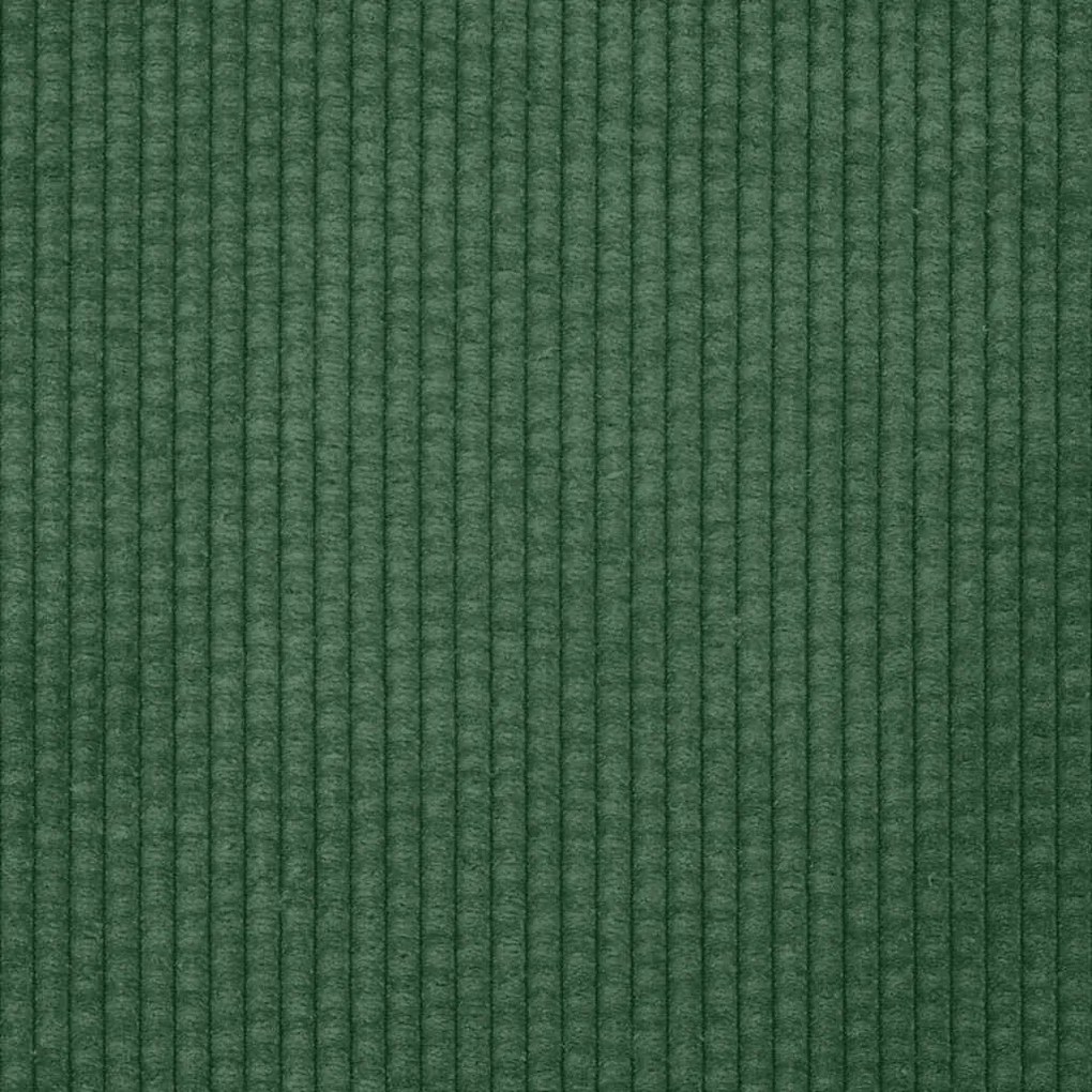 Poltrona 60 cm tecido corduroy verde selva