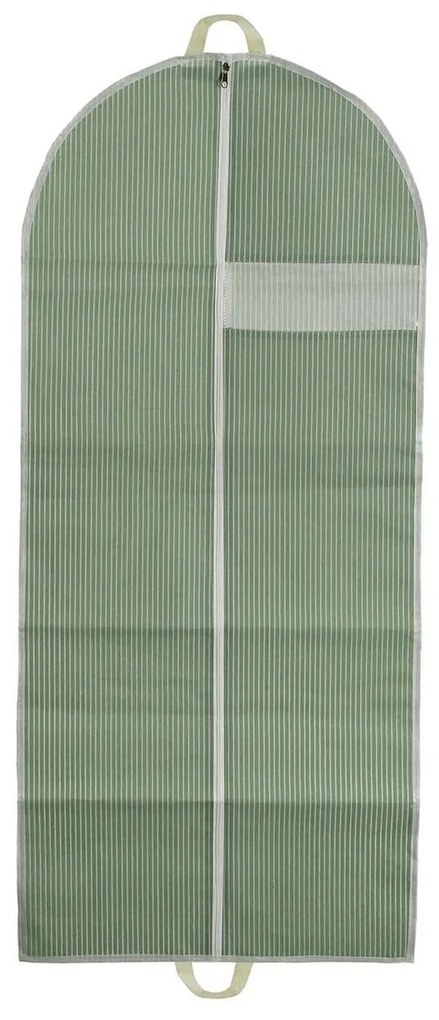 Capa para Fatos Versa Riscas Verde 135 x 60 cm